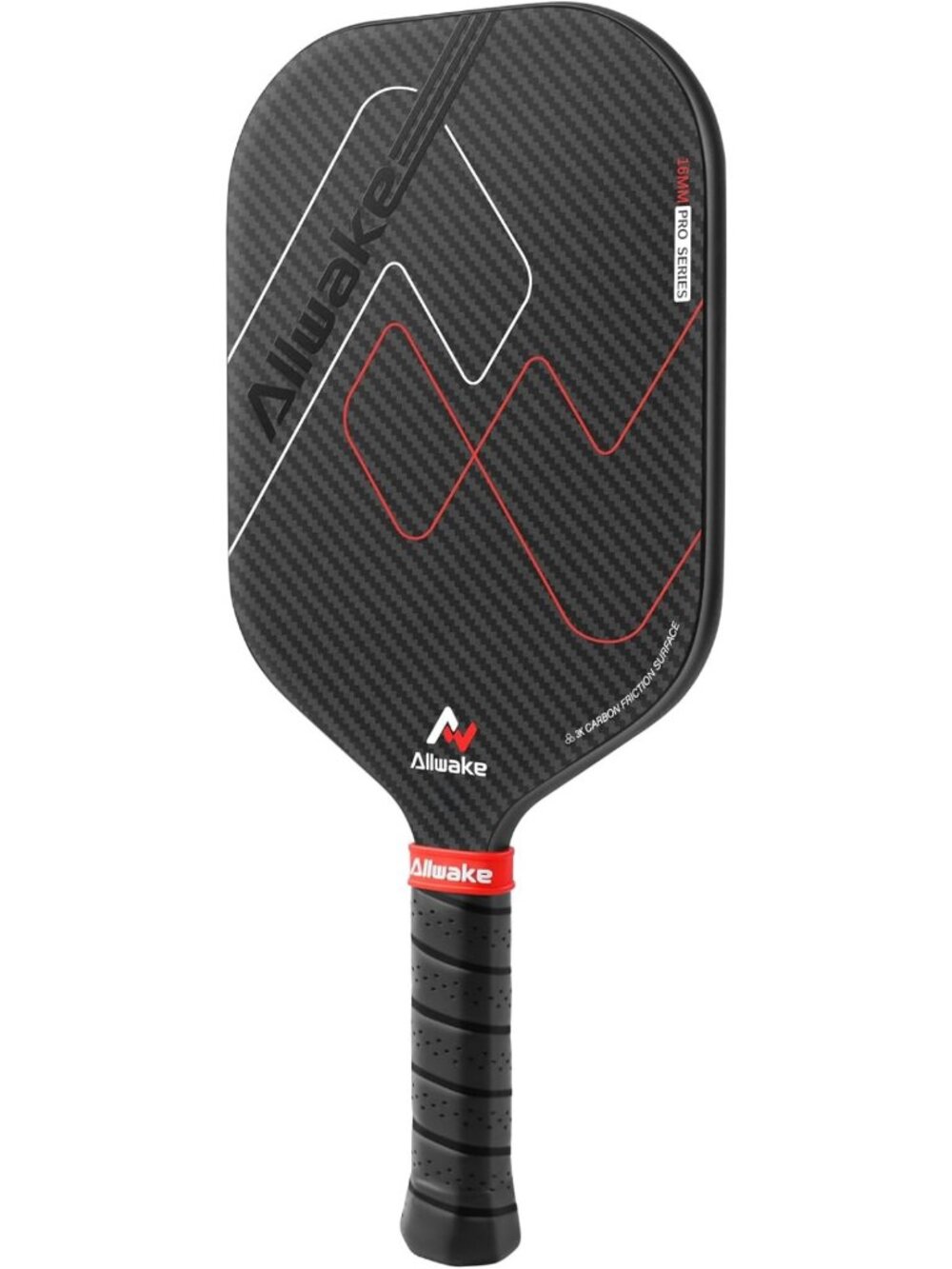High Spin Pickleball Paddles, Edgeless Design, Grit Surface for Enhanced Control